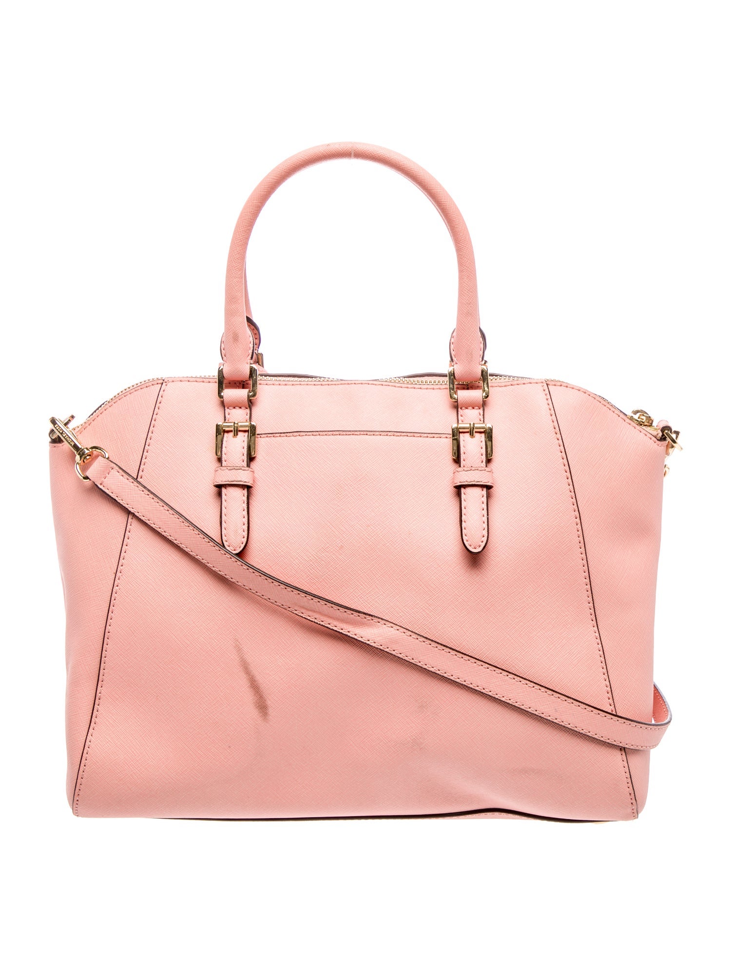 Michael Kors Saffiano Leather Top Handle Bag